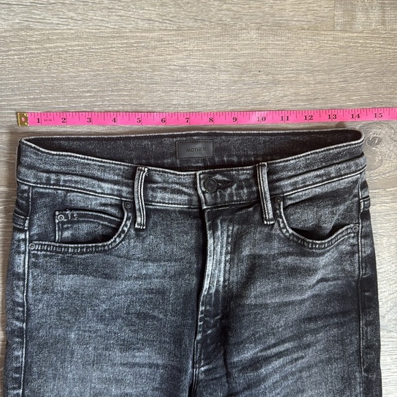 MOTHER DENIM HIGH WAISTED RASCAL ANKLE SNIP 27 - Picture 7 of 13